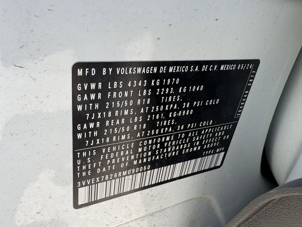 2024 Volkswagen Taos 1.5T SE