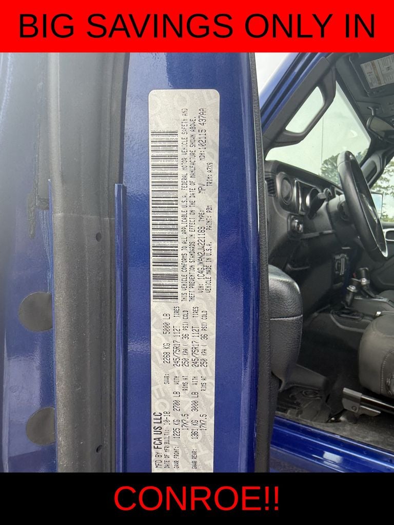 2018 Jeep Wrangler Sport S
