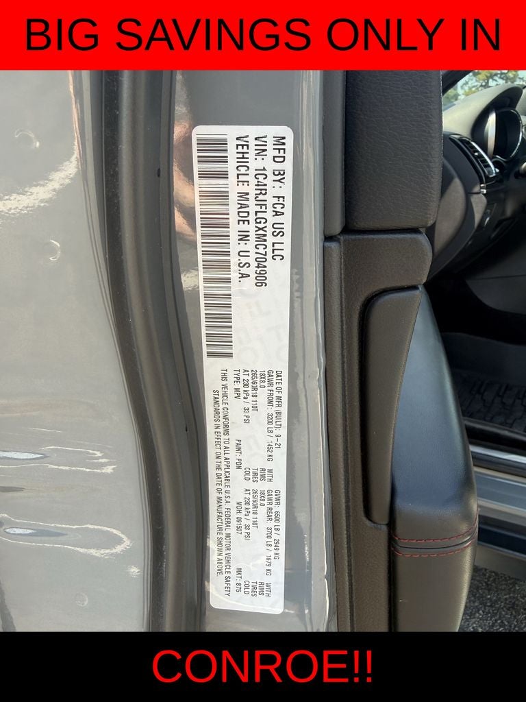 2021 Jeep Grand Cherokee Trailhawk