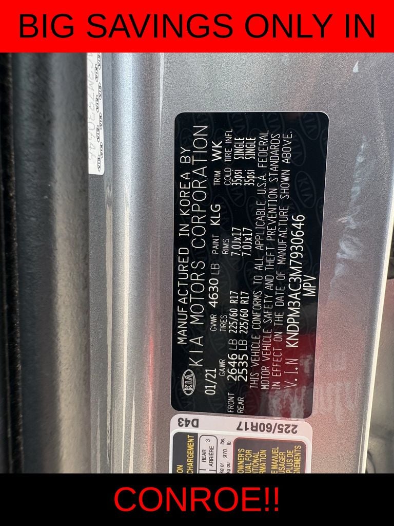 2021 Kia Sportage LX