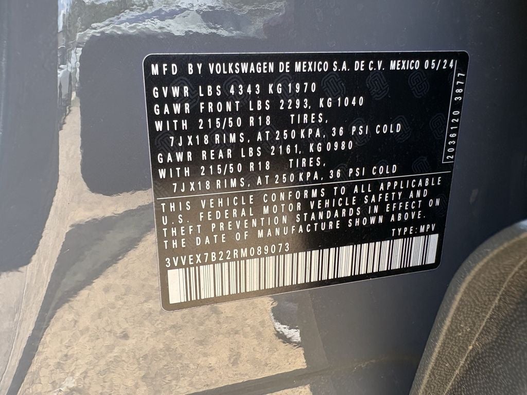 2024 Volkswagen Taos 1.5T SE