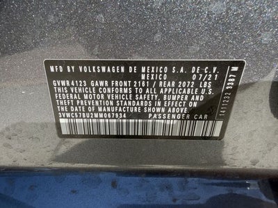 2021 Volkswagen Jetta 1.4T S