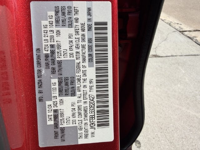2025 Mazda Mazda CX-5 2.5 S Select Package