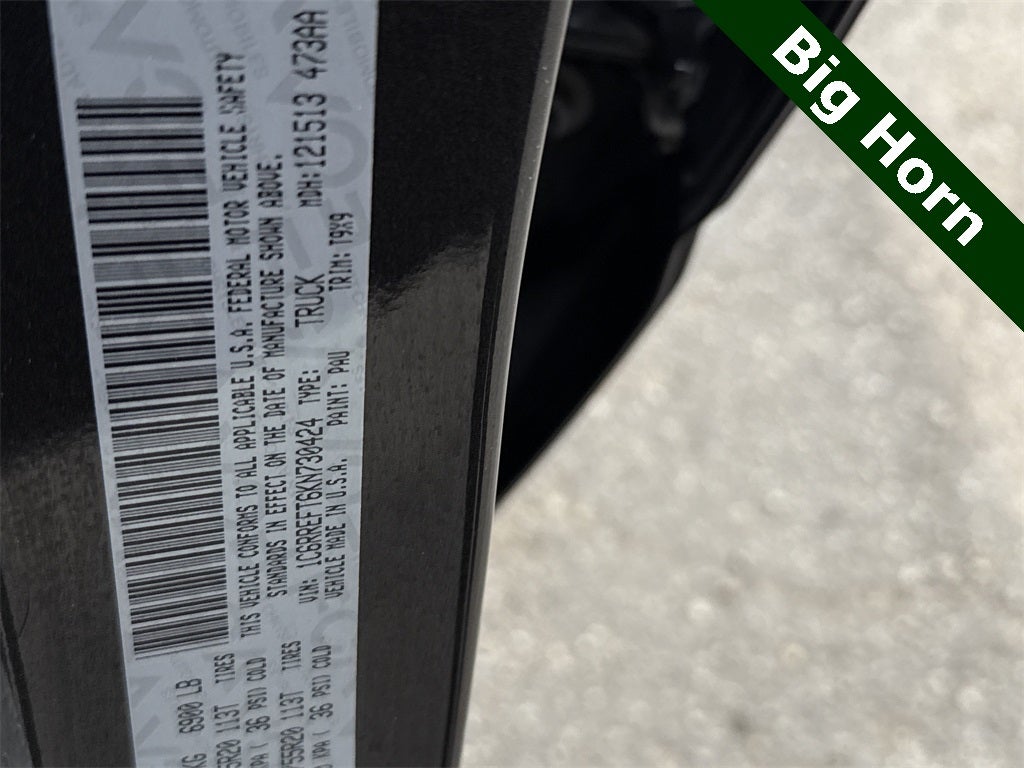 2019 RAM 1500 Big Horn/Lone Star