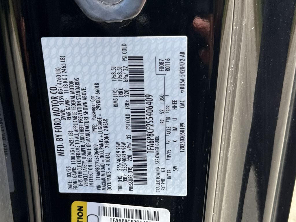 2025 Ford Mustang GT Premium