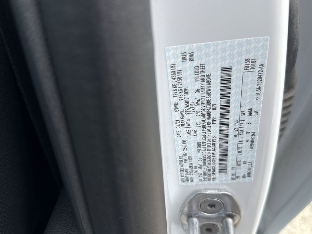 2021 Ford Escape SE