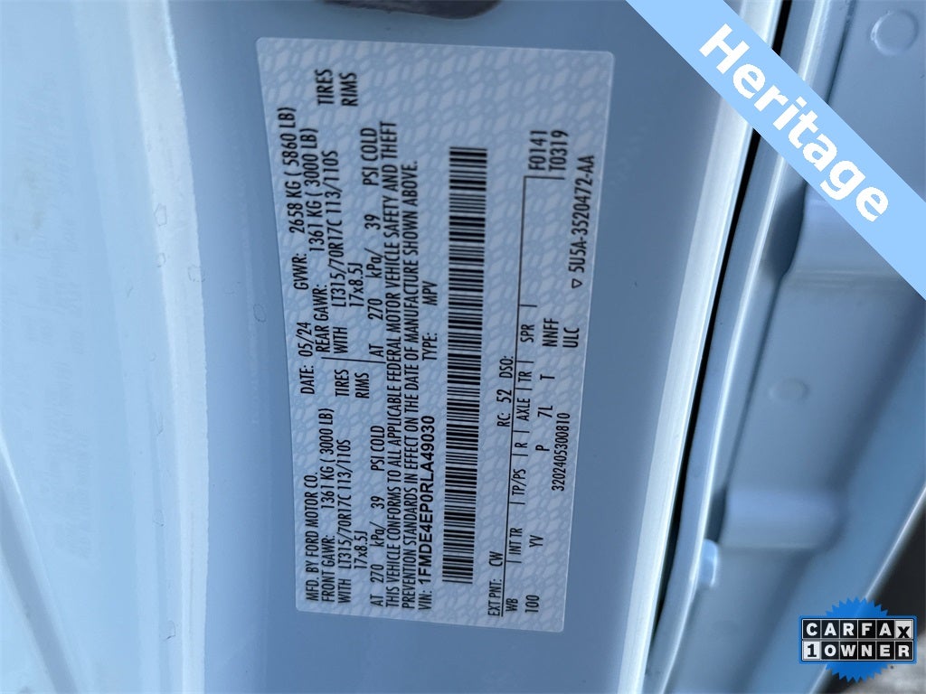 2024 Ford Bronco Heritage Limited Edition