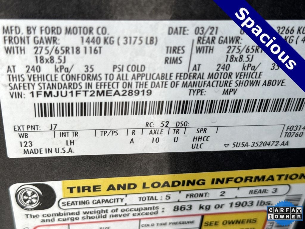 2021 Ford Expedition XL