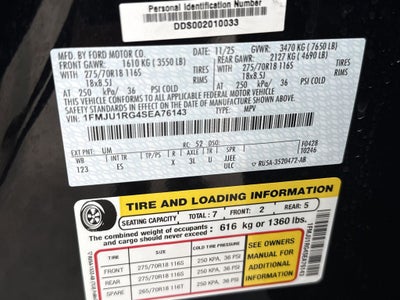 2025 Ford Expedition Tremor