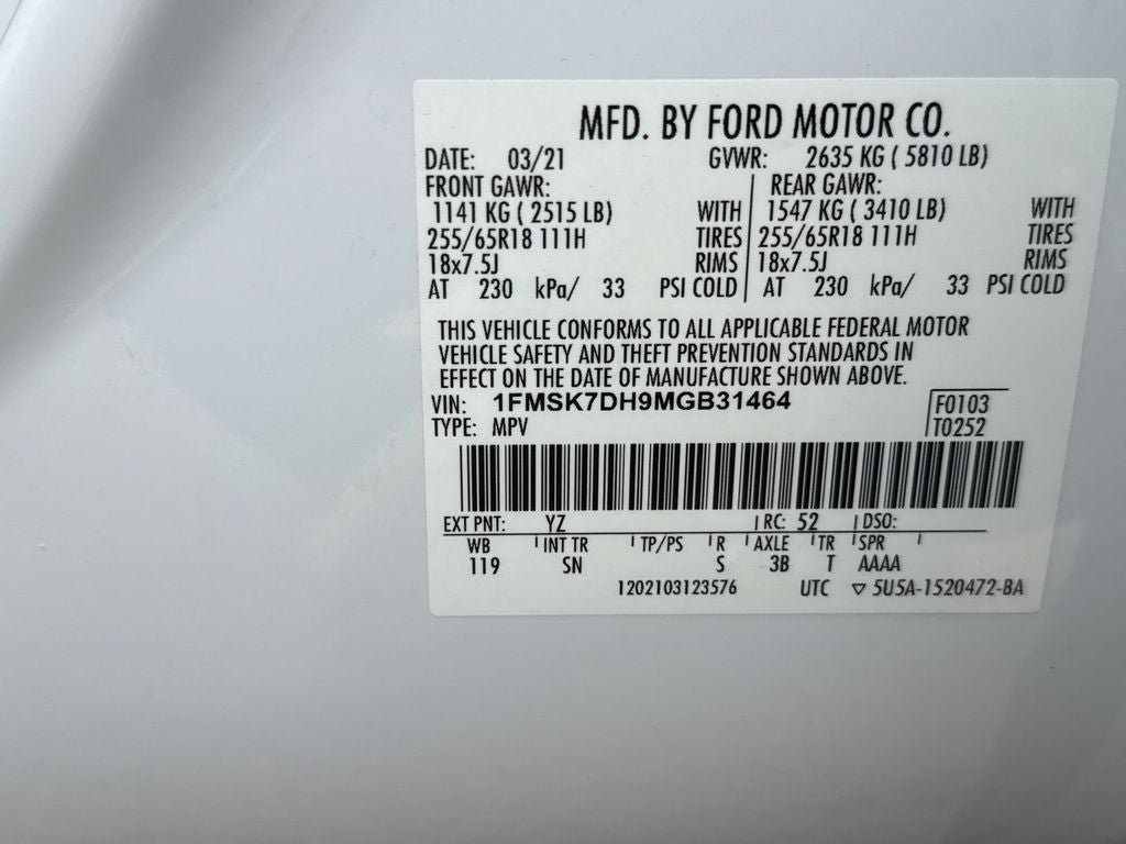 2021 Ford Explorer XLT