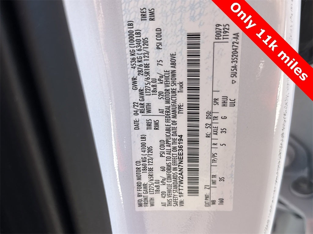 2022 Ford F-250SD XLT