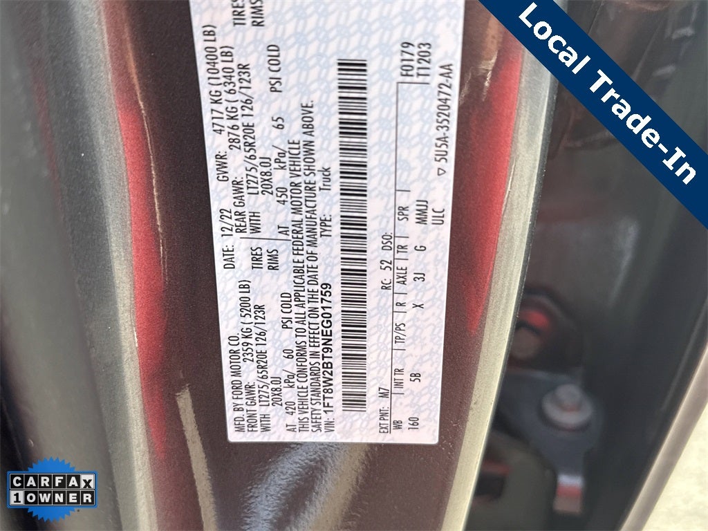 2022 Ford F-250SD Lariat