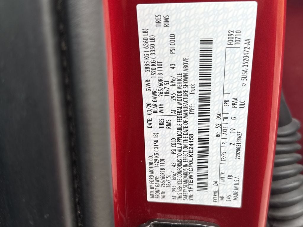 2020 Ford F-150 XLT