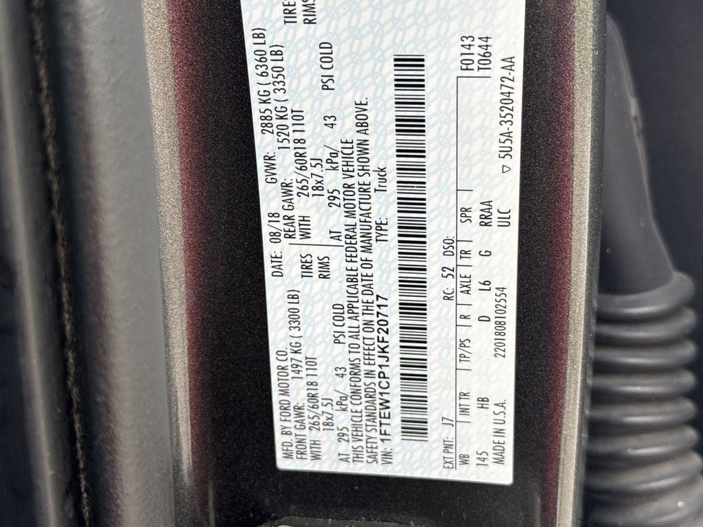 2018 Ford F-150 Lariat