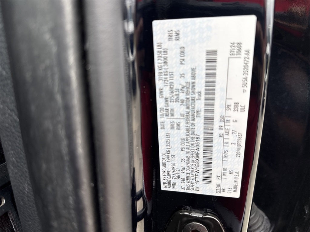 2021 Ford F-150 Lariat