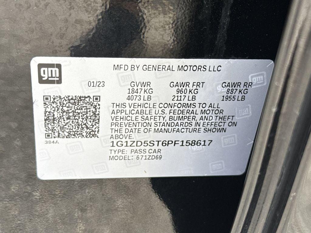 2023 Chevrolet Malibu LT 1LT