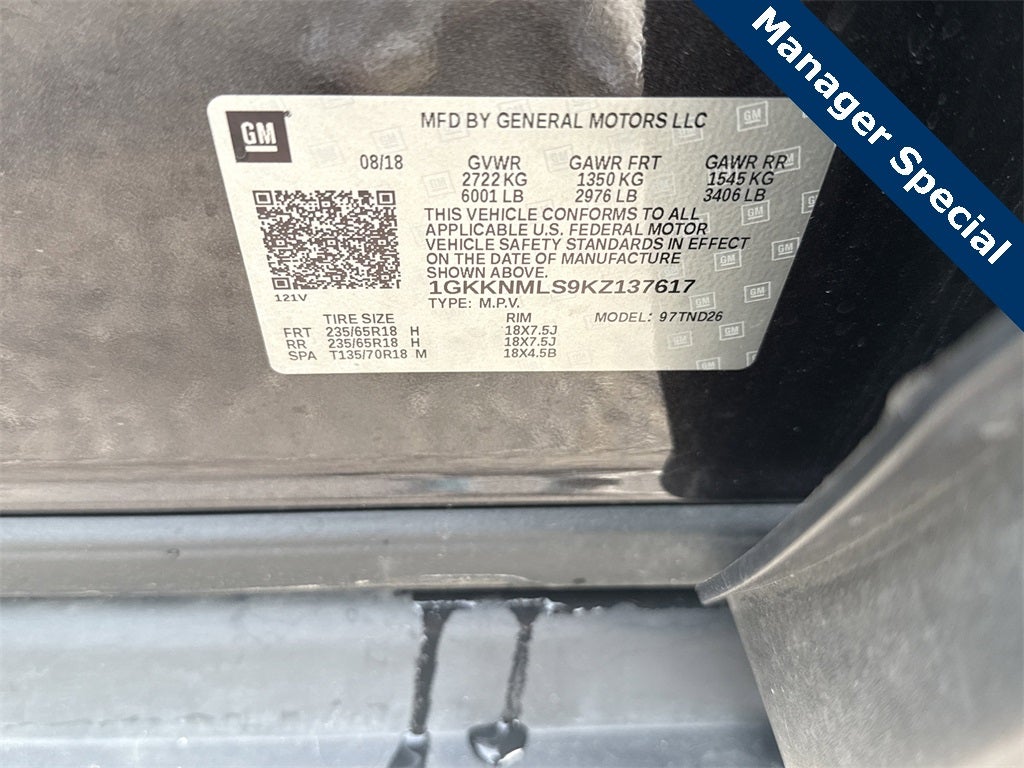 2019 GMC Acadia SLT-1