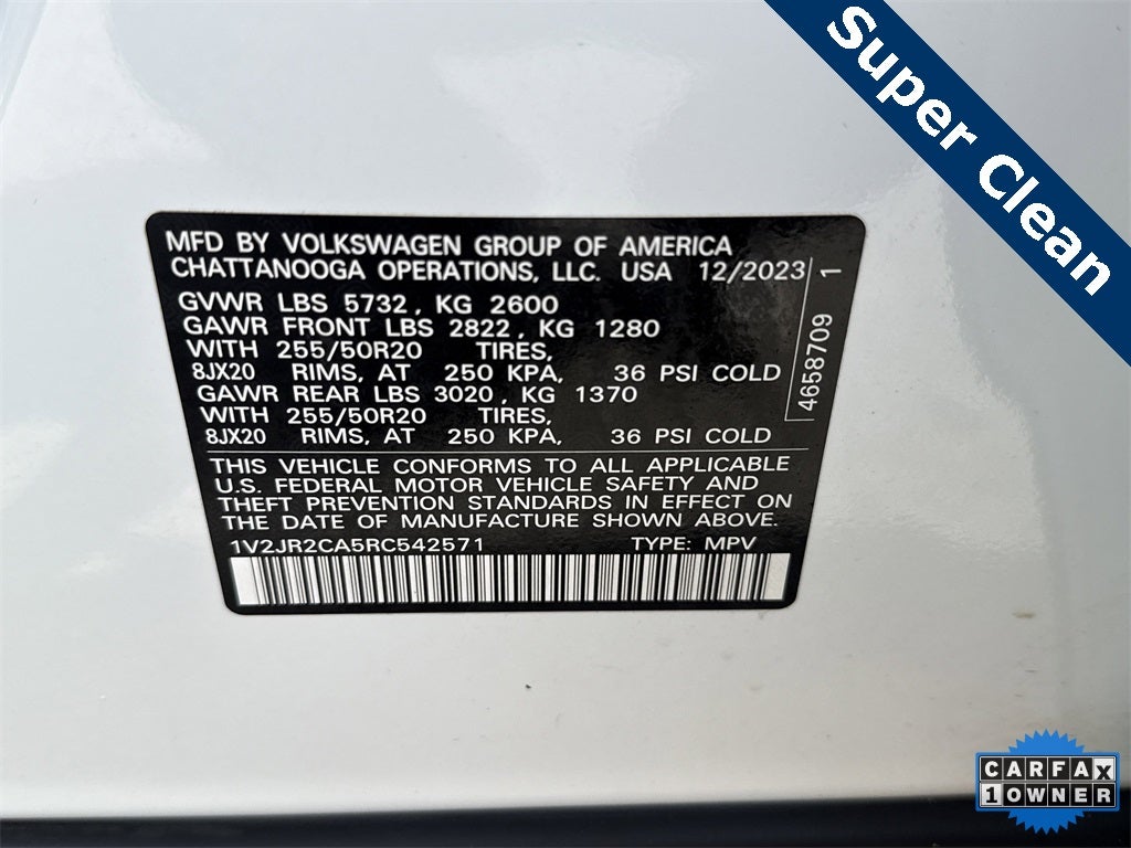 2024 Volkswagen Atlas 2.0T SE w/Technology