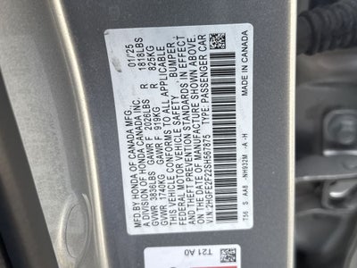 2025 Honda Civic LX