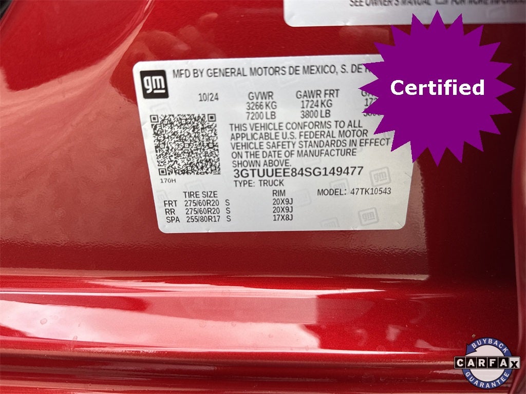 2025 GMC Sierra 1500 AT4