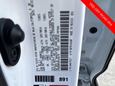 2021 Toyota Tacoma TRD Off-Road V6