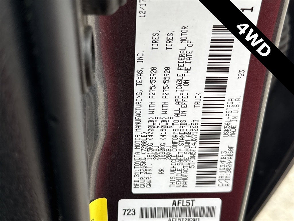 2018 Toyota Tundra SR5