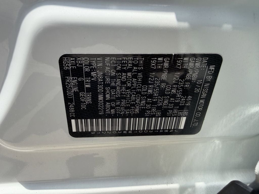 2021 Nissan Rogue Platinum