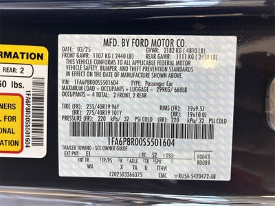 2025 Ford Mustang Dark Horse