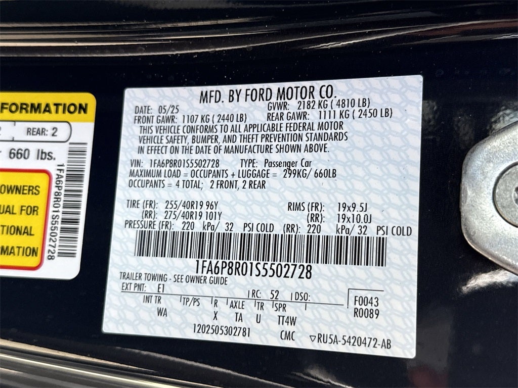 2025 Ford Mustang Dark Horse