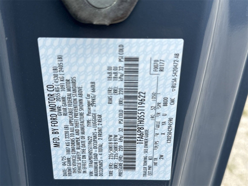 2025 Ford Mustang EcoBoost