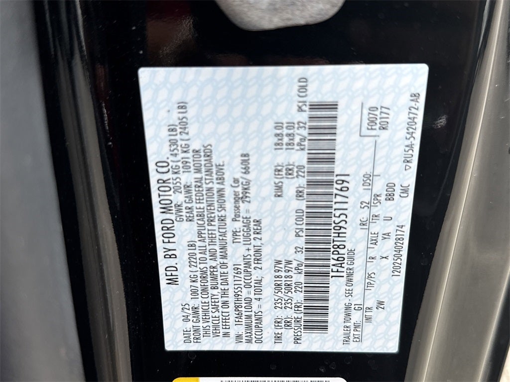 2025 Ford Mustang EcoBoost