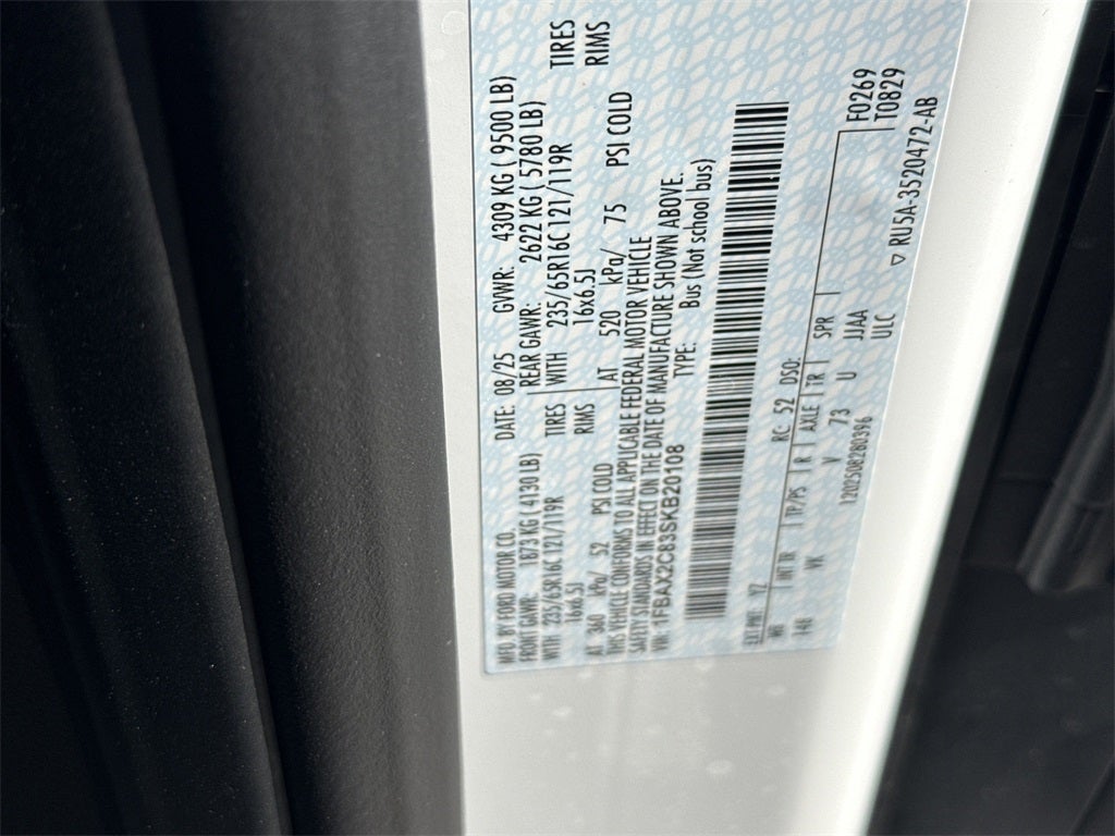 2025 Ford Transit-350 XL