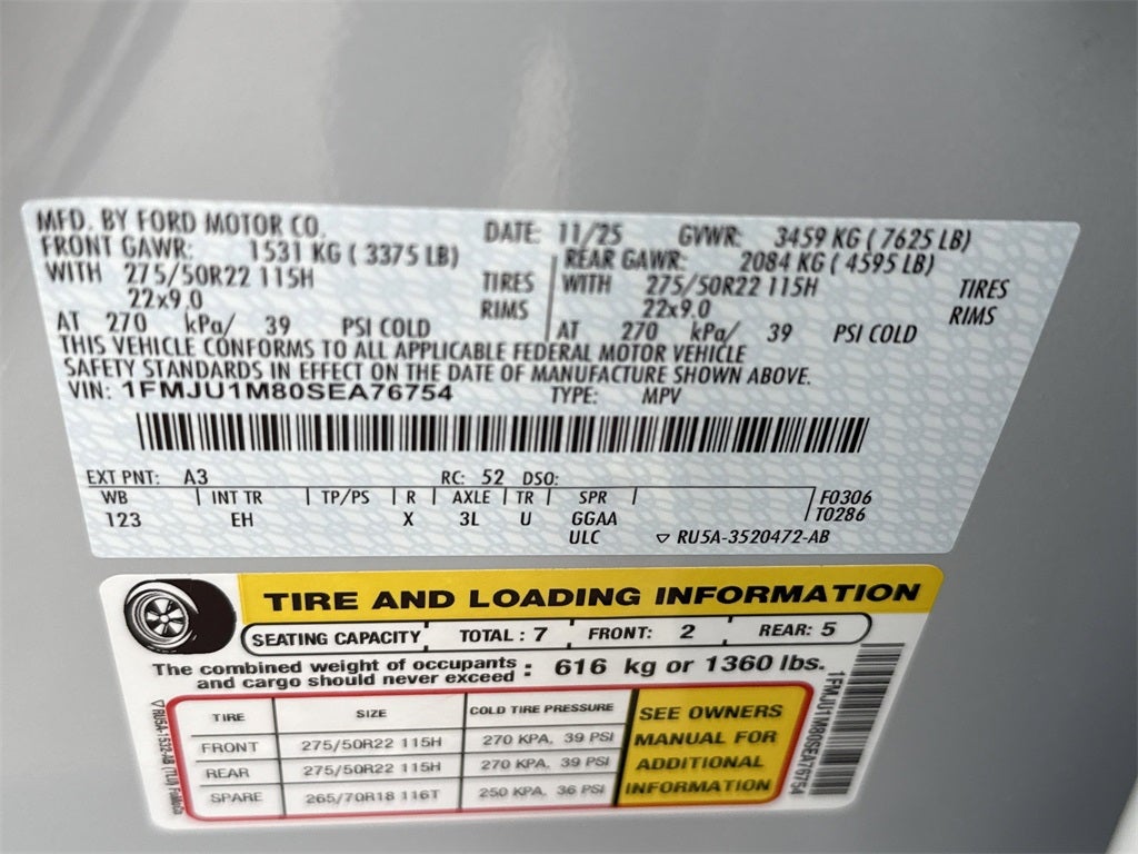 2025 Ford Expedition Platinum