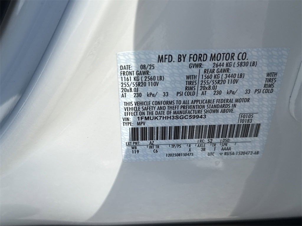 2025 Ford Explorer Platinum