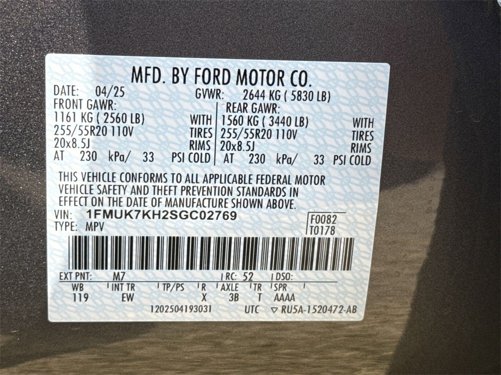 2025 Ford Explorer ST-Line