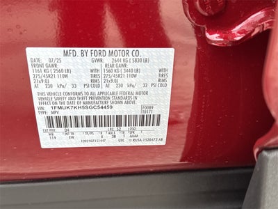 2025 Ford Explorer ST-Line