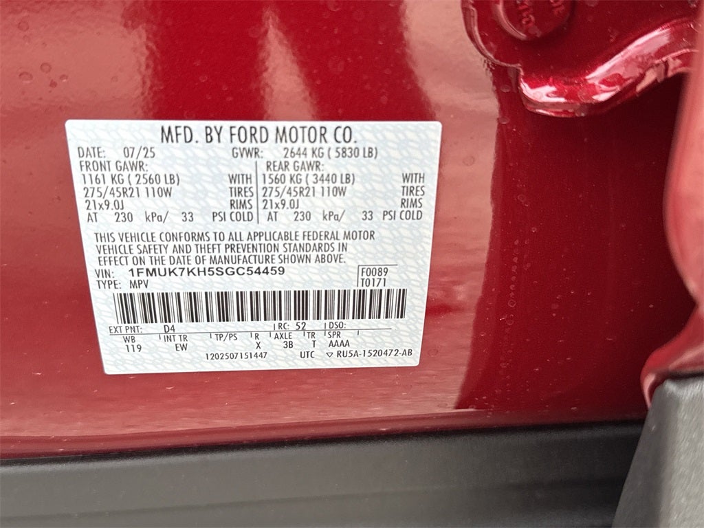 2025 Ford Explorer ST-Line