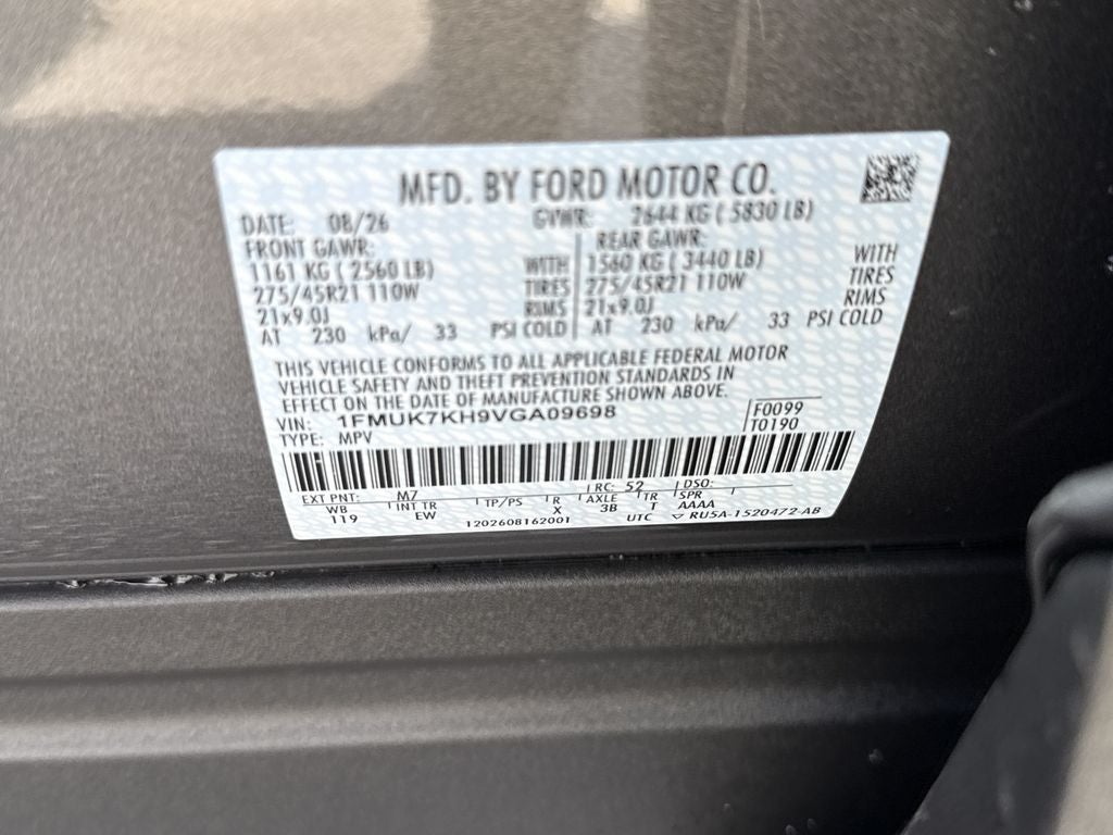 2027 Ford Explorer ST-Line