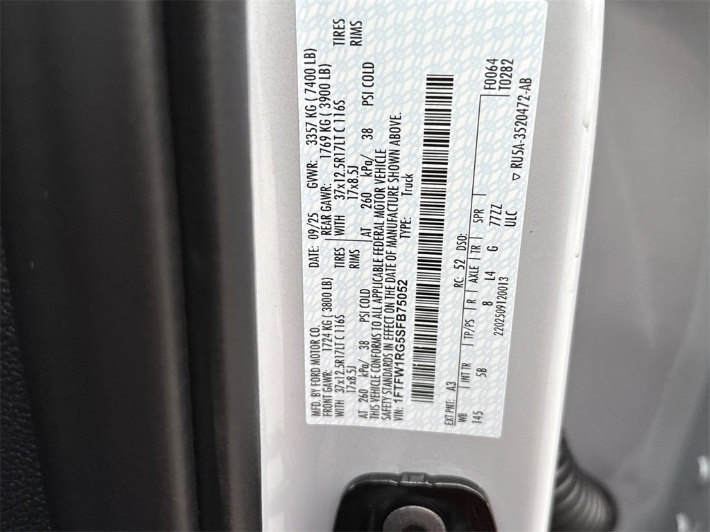 2025 Ford F-150 Raptor