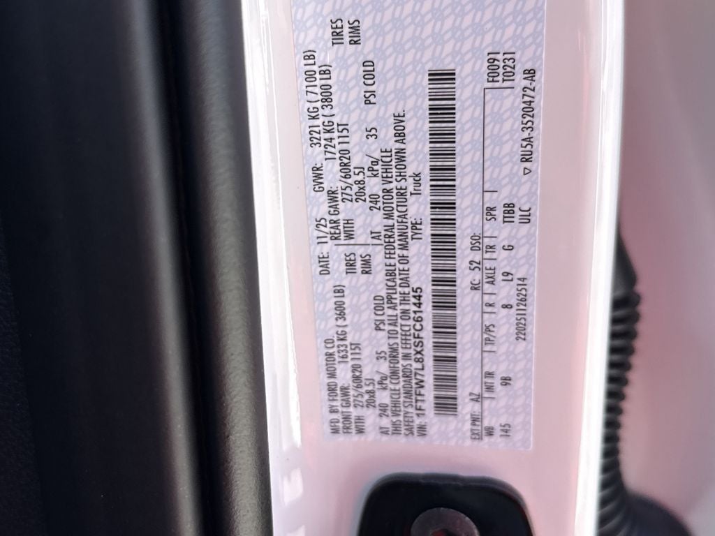 2025 Ford F-150 Platinum