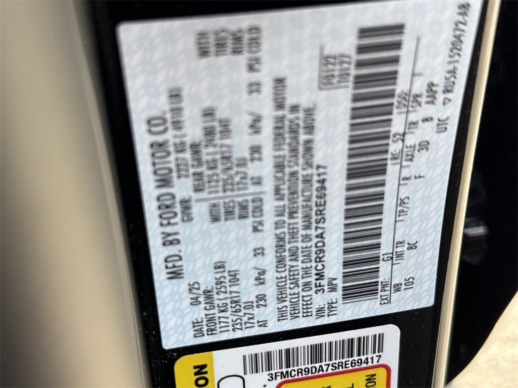 2025 Ford Bronco Sport Badlands