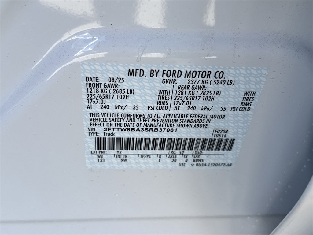 2025 Ford Maverick XL