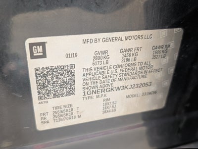 2019 Chevrolet Traverse LT Cloth