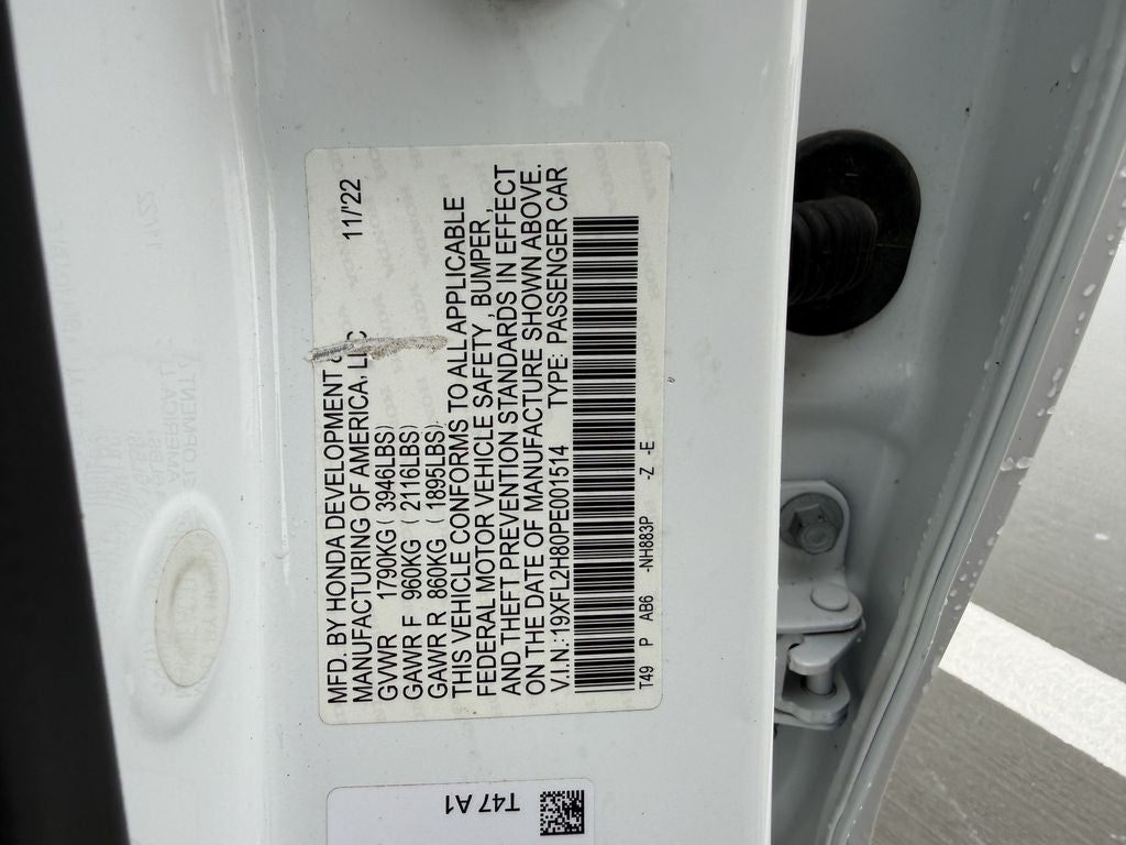 2023 Honda Civic Sport