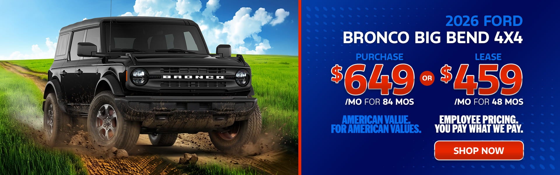 2026 Ford Bronco Big Bend 4x4