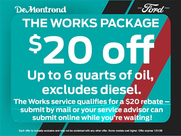 The Works Package - $20 off