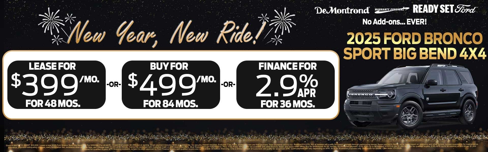 2025 Ford Bronco Sport Big Bend 4X4