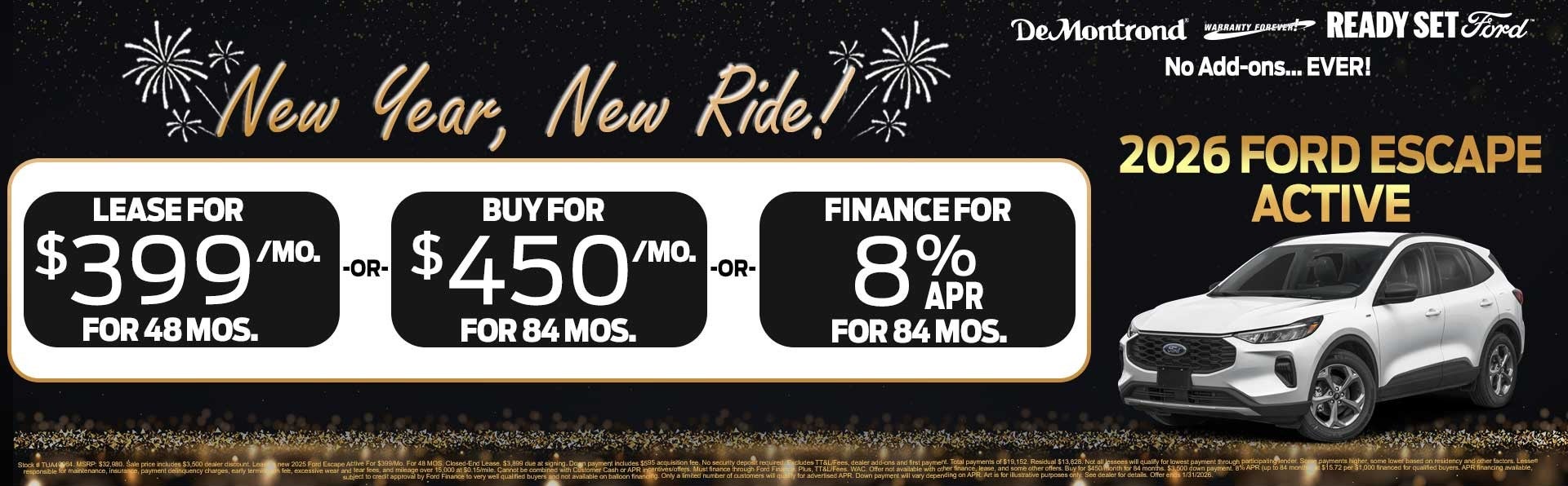 2026 Ford Escape Active