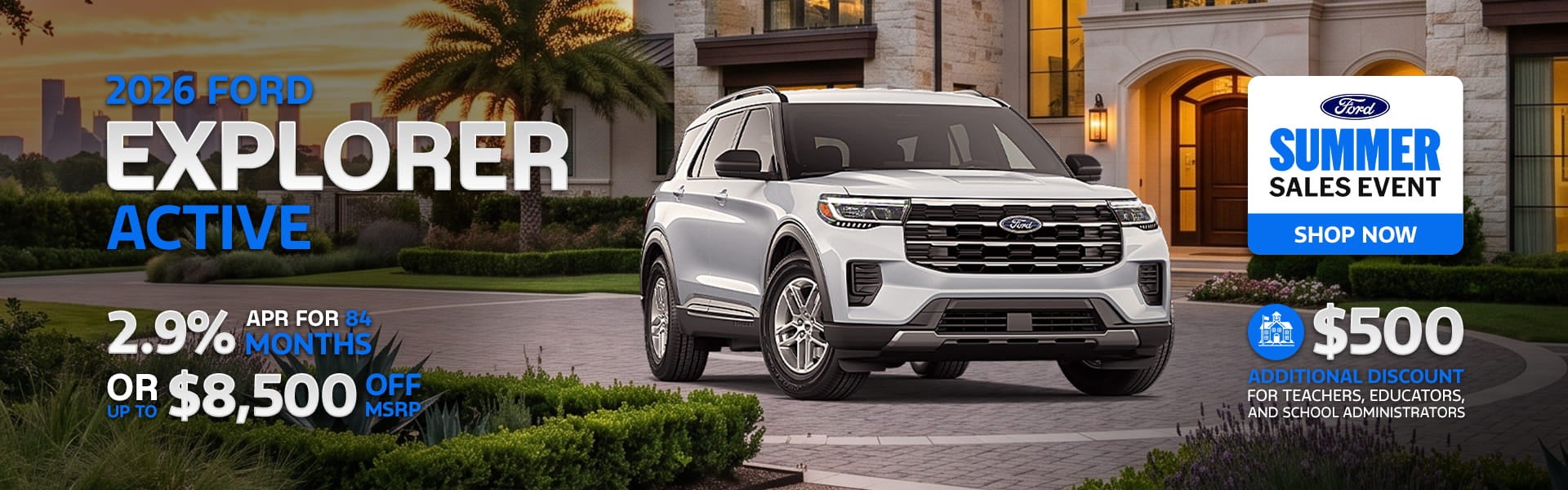 2026 Ford Explorer Active