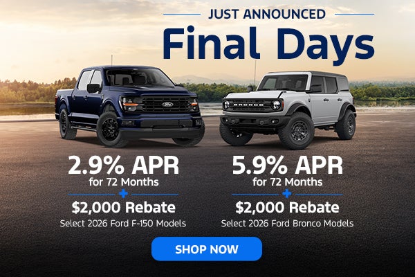 Final Days Banner DeMontrond Ford